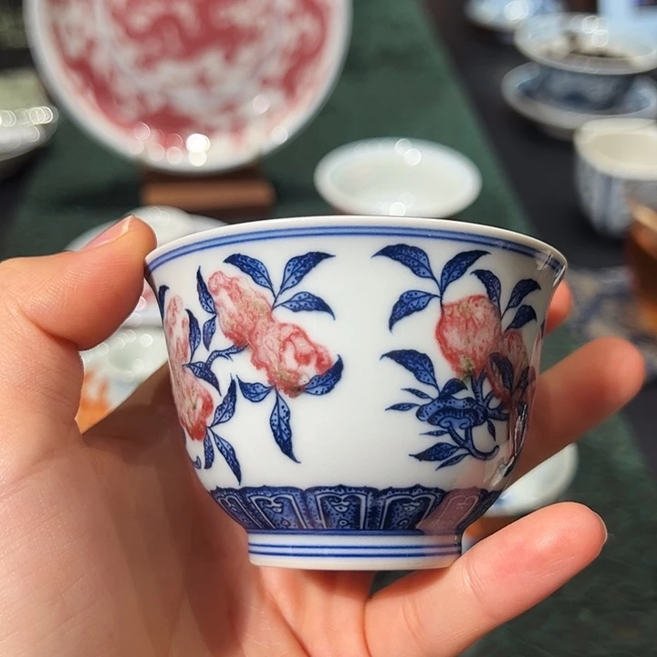 微瑕臻玉古坊原矿孔雀石釉里红