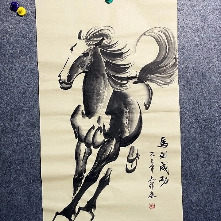 花鸟国画作品手绘