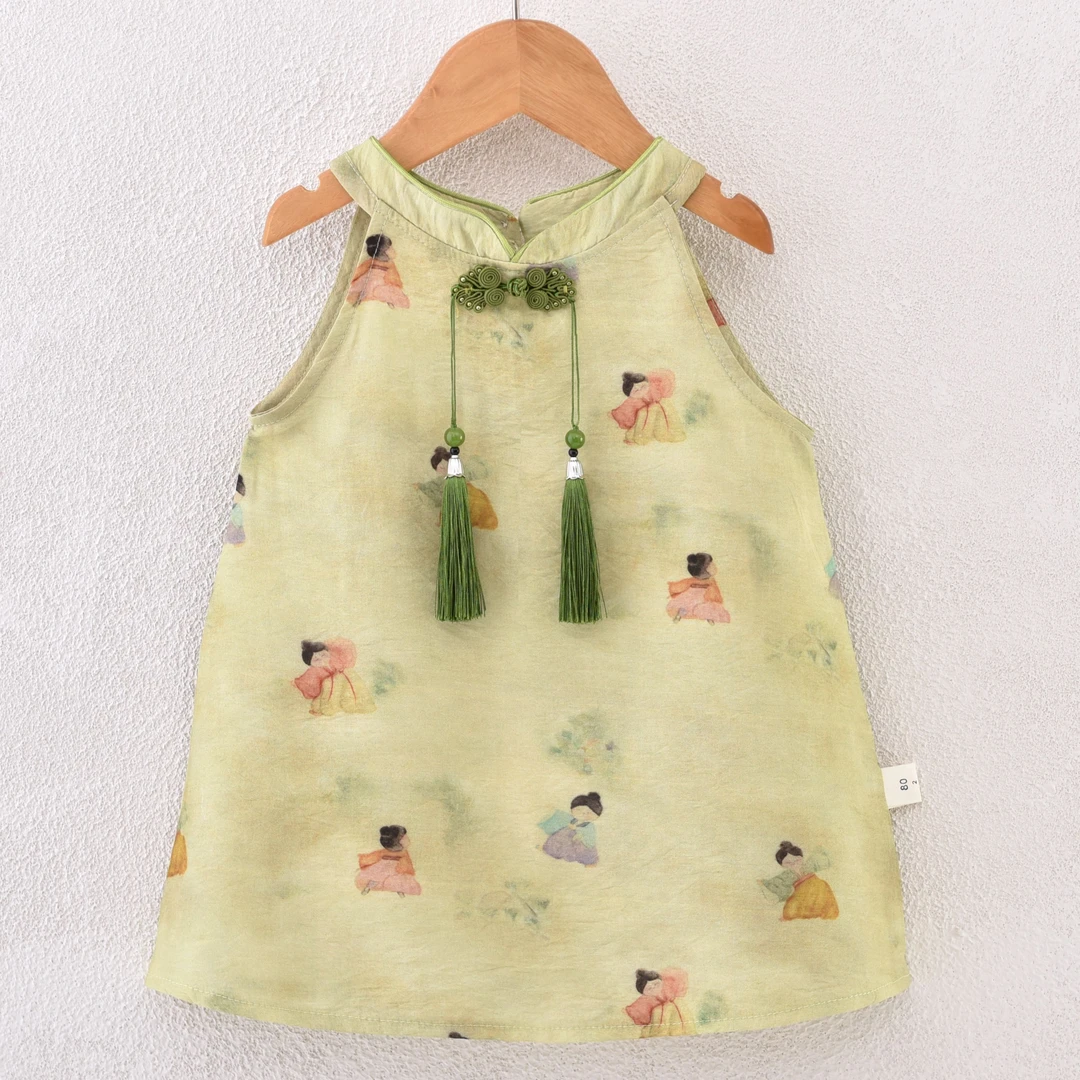 儿童童装婴幼儿宝宝国风裙子-1177