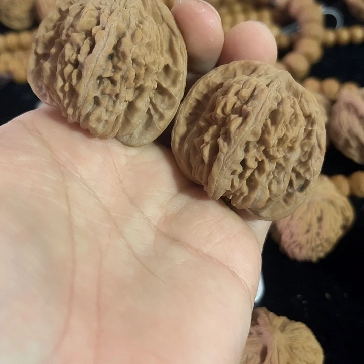 文玩核桃把件43左右练手四座楼，编号037