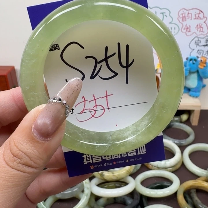 蛇纹石玉未镶嵌手镯254