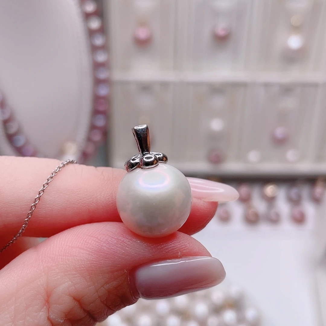 淡水珍珠吊坠(赠链)合金