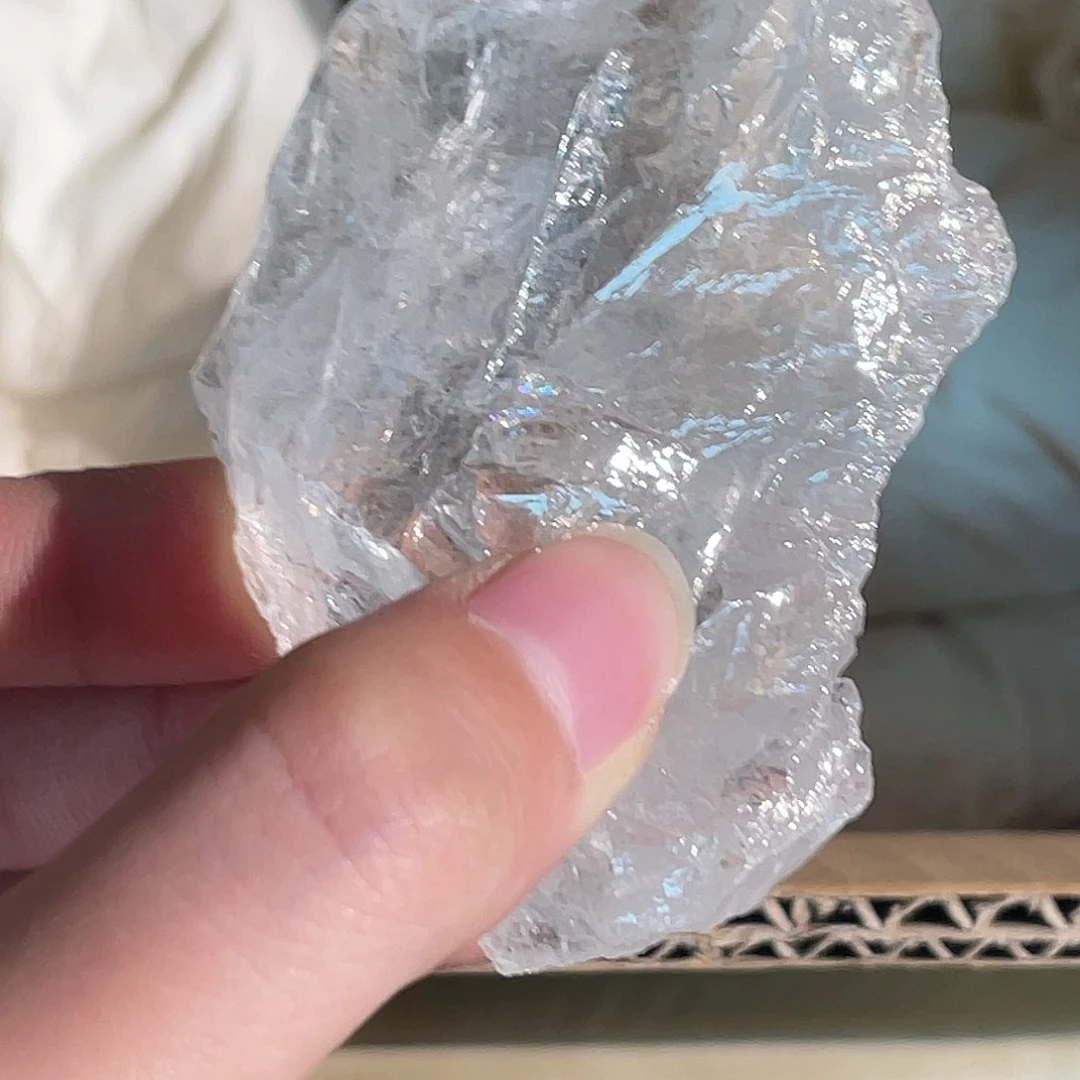 水晶未镶嵌手串白阿塞 40号