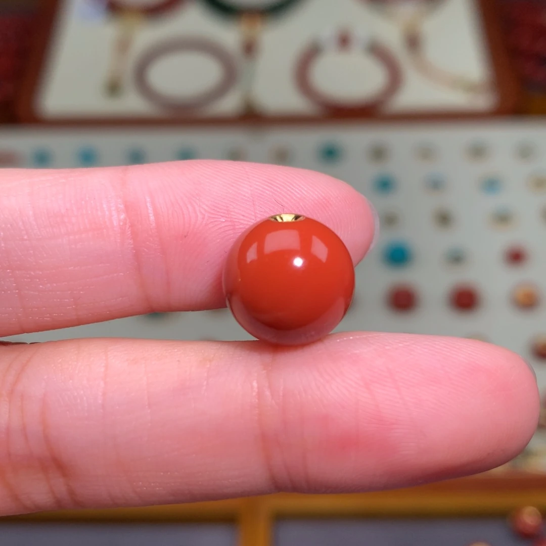 南红玛瑙未镶嵌颈饰