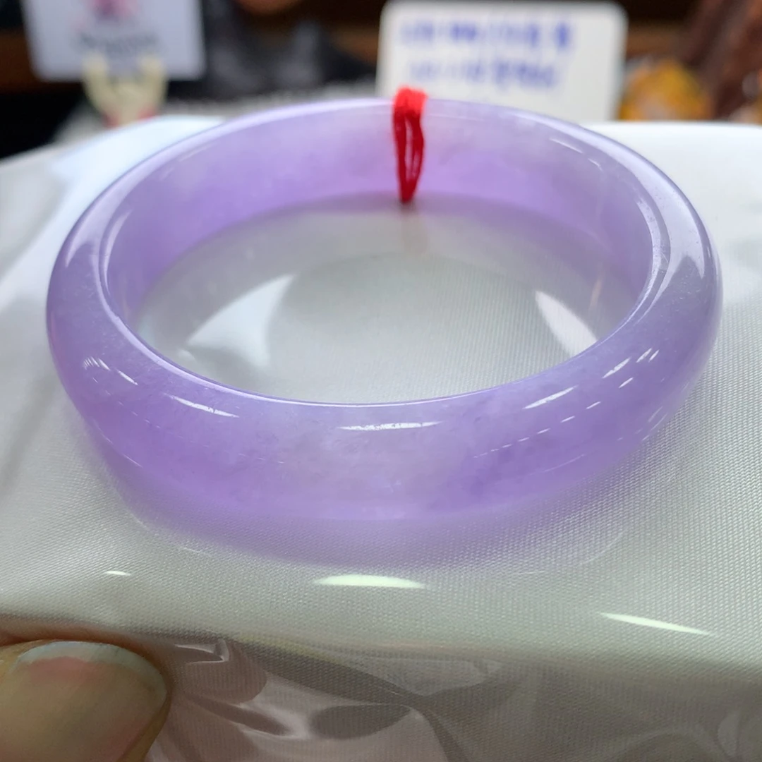 翡翠未镶嵌手镯47号，51贵妃