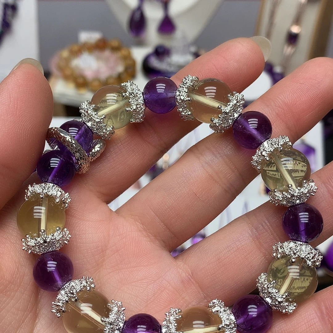 水晶未镶嵌珠宝半成品L 孤品放漏