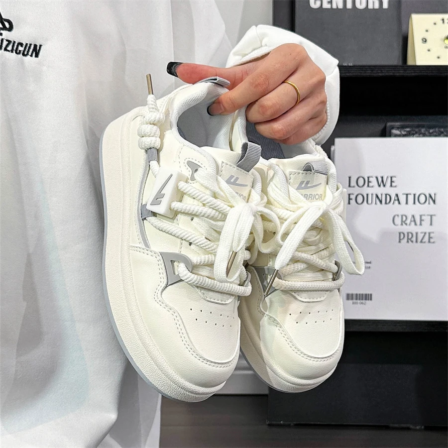 Warrior/回力女鞋小白鞋女款新款国潮时尚爆款板鞋轻便软底运动鞋