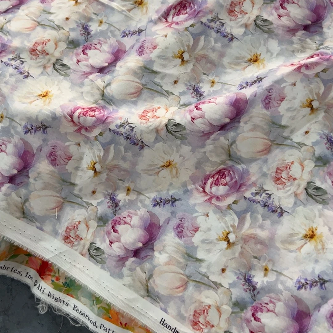 棉一米价纯棉60支贡缎1.1米宽果子E