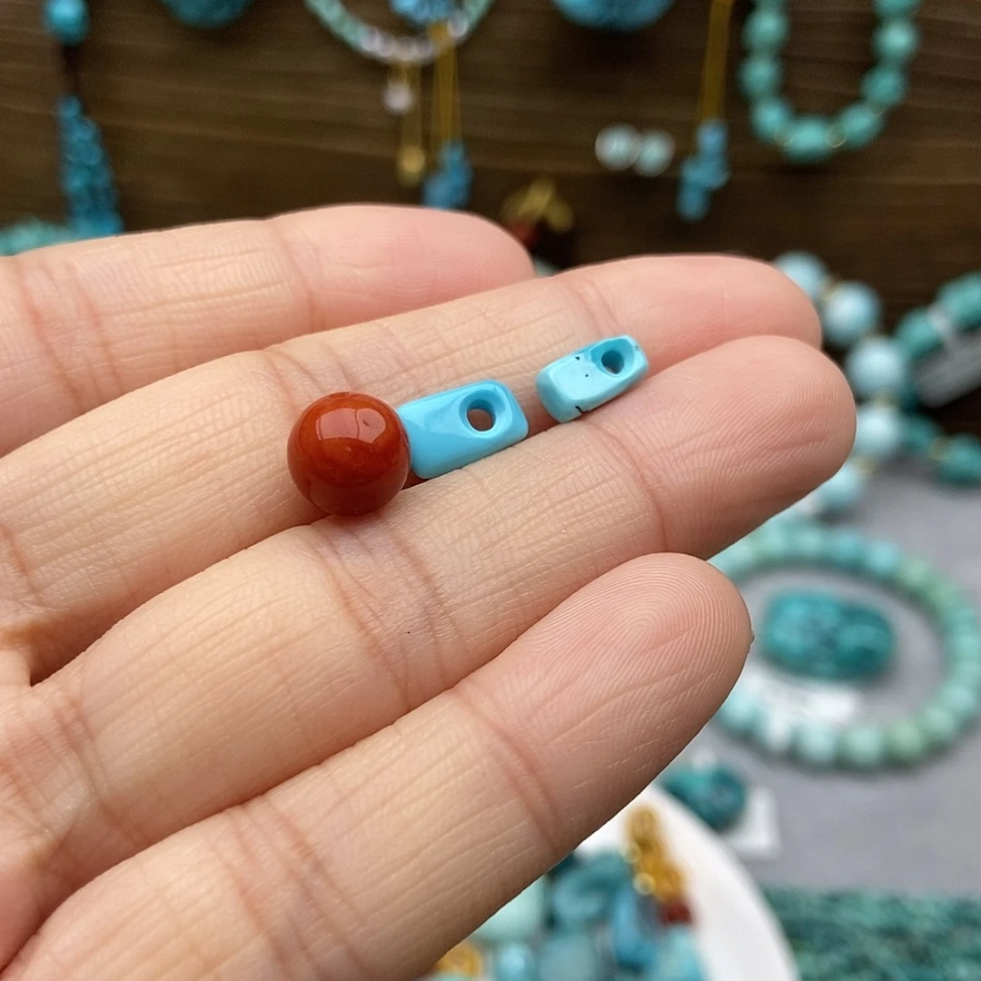 绿松石未镶嵌滴流