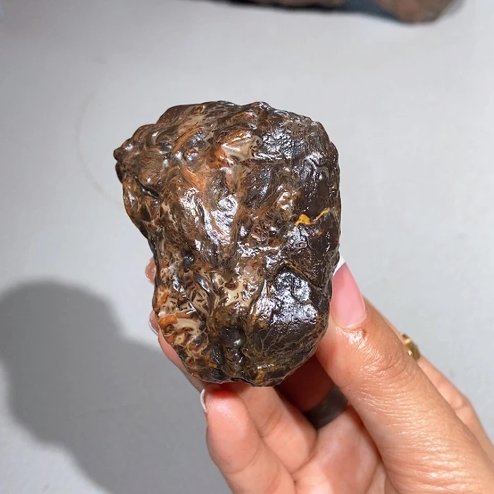 玛瑙/玉髓车挂合金石****缘91