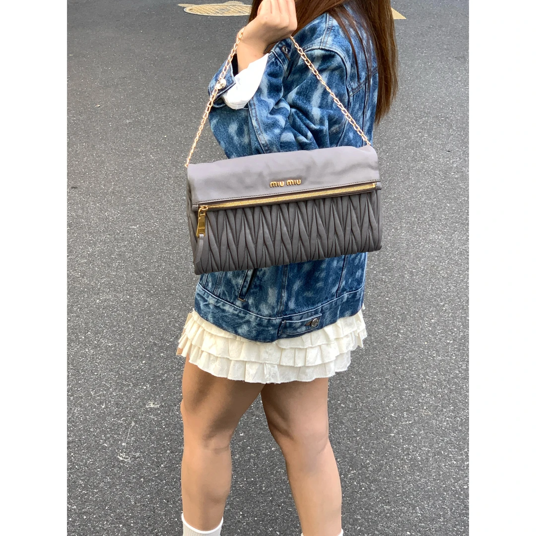 95新 MIU MIU/缪缪 肥肥中古/斜跨包/95新
