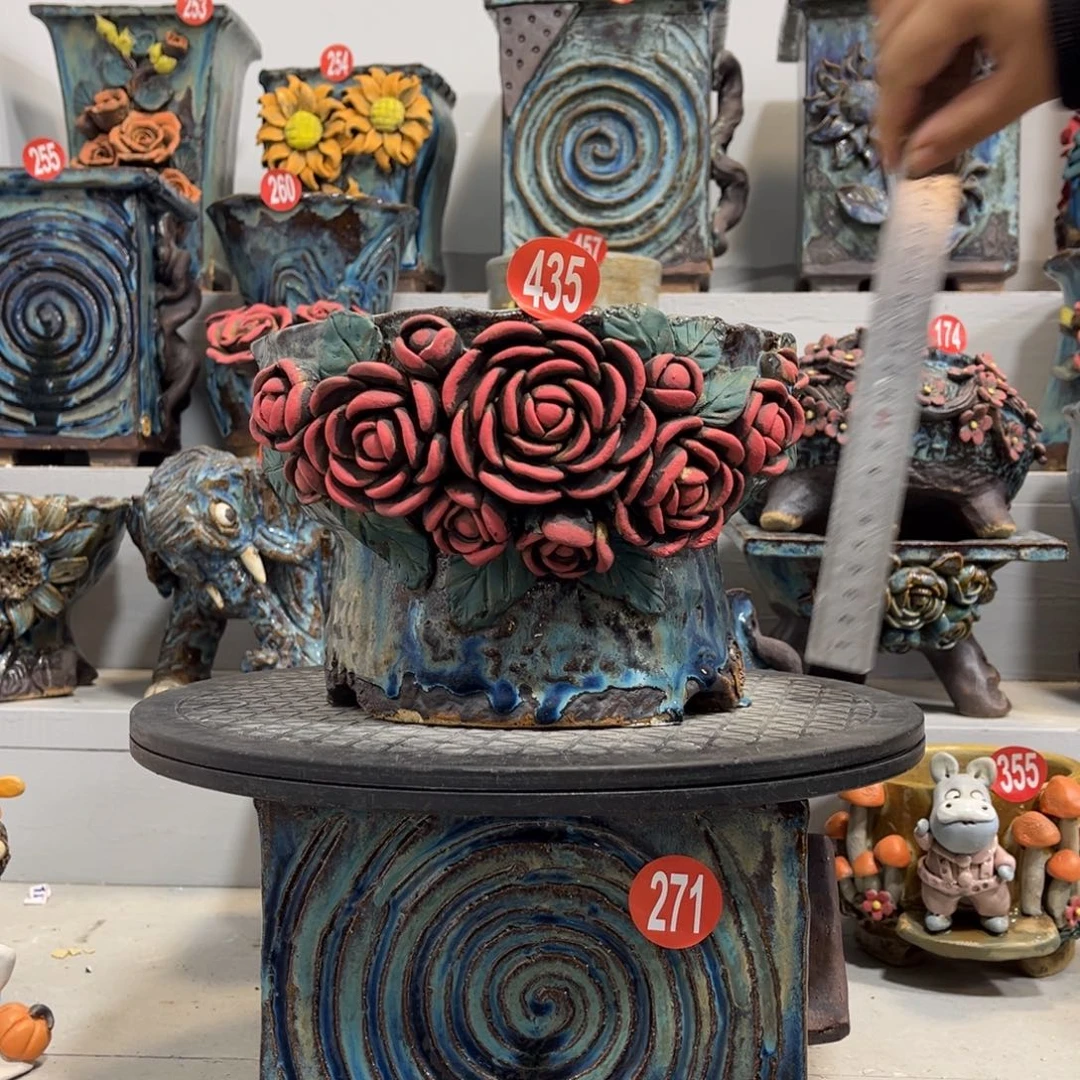 陶瓷435 号陶然花盆新年福利