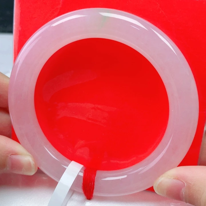 翡翠未镶嵌手镯54圈