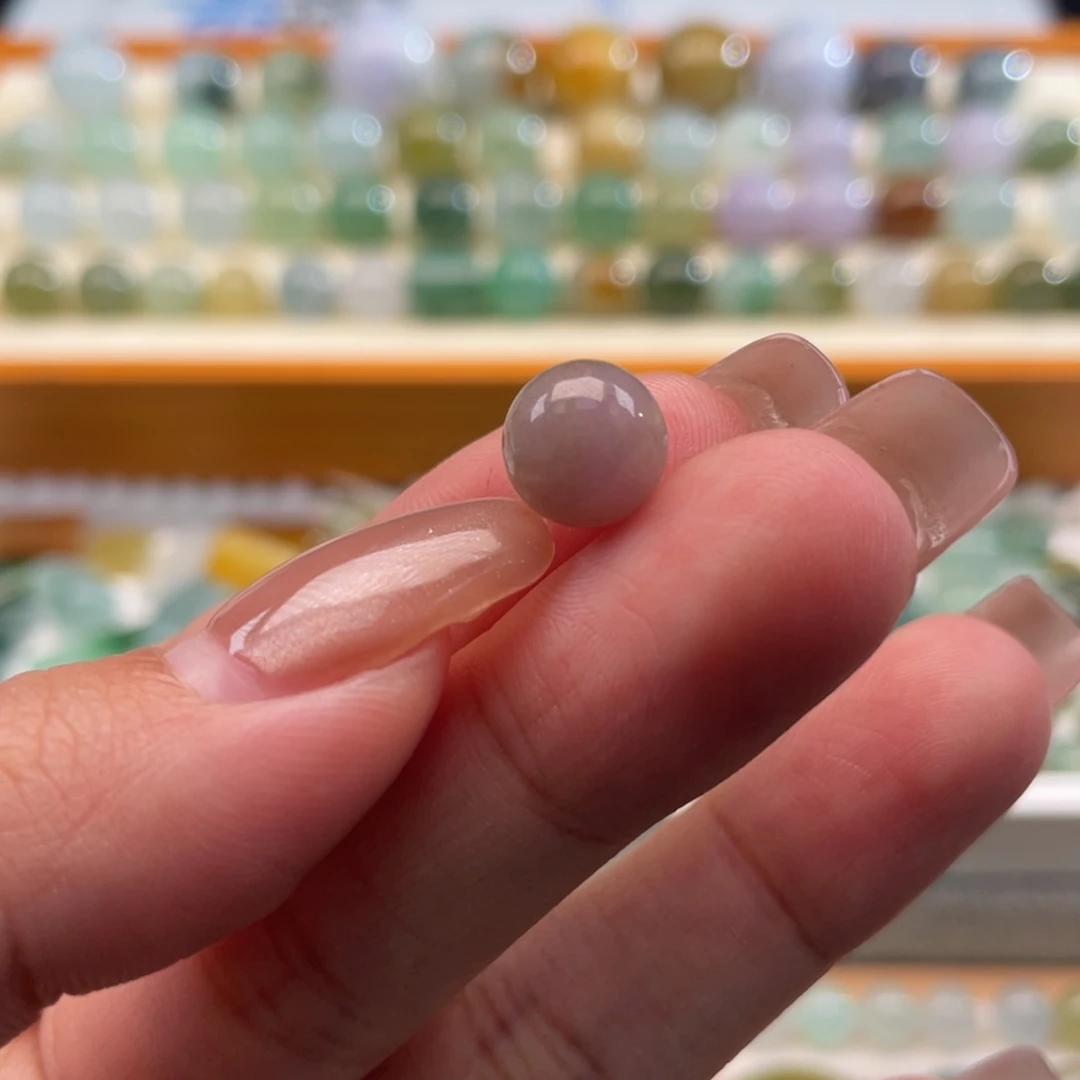 散珠翡翠天然缅甸翡翠a货8.8