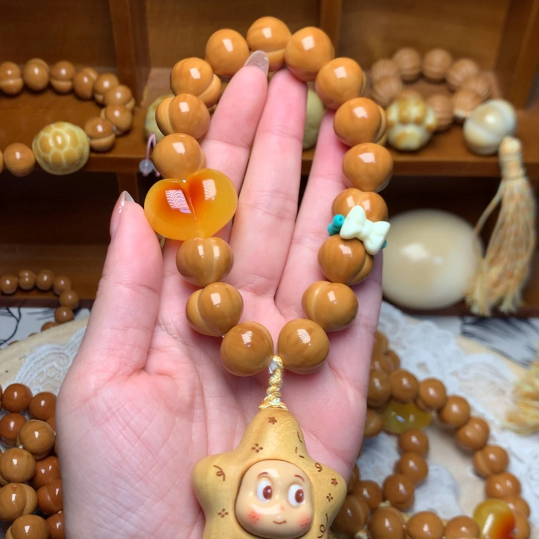 猴头核桃把件15高定定制