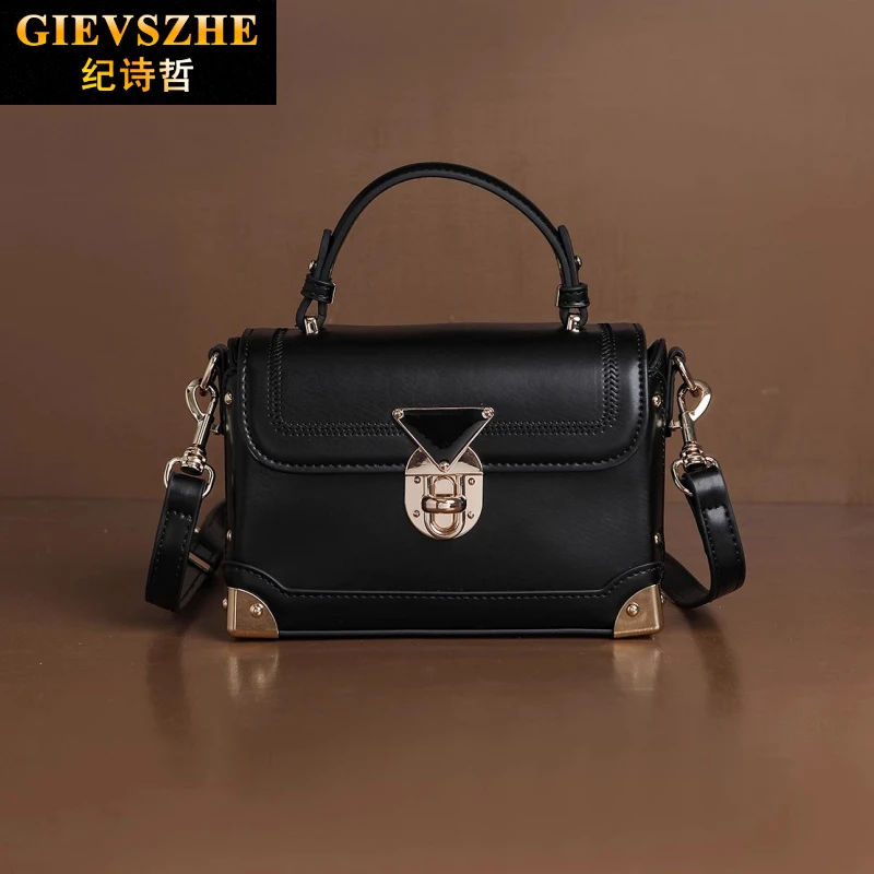纪诗哲包包女款2025新款手提包斜挎包单肩包送女友双旦情人节礼物