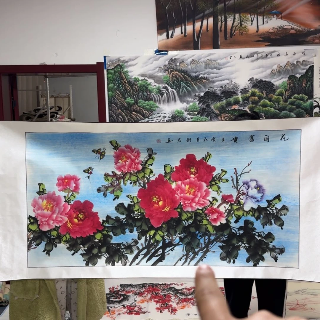 国画晓彤美术馆直播间