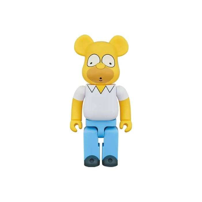【BE@RBRICK】 400%  辛普森爸爸萌 潮流公仔