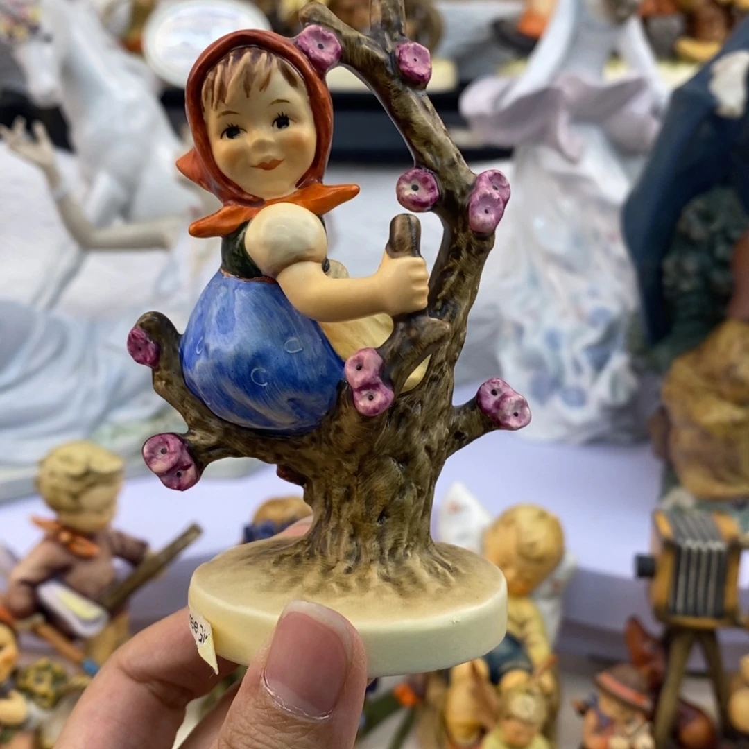 瓷片欧美中古美物摆件