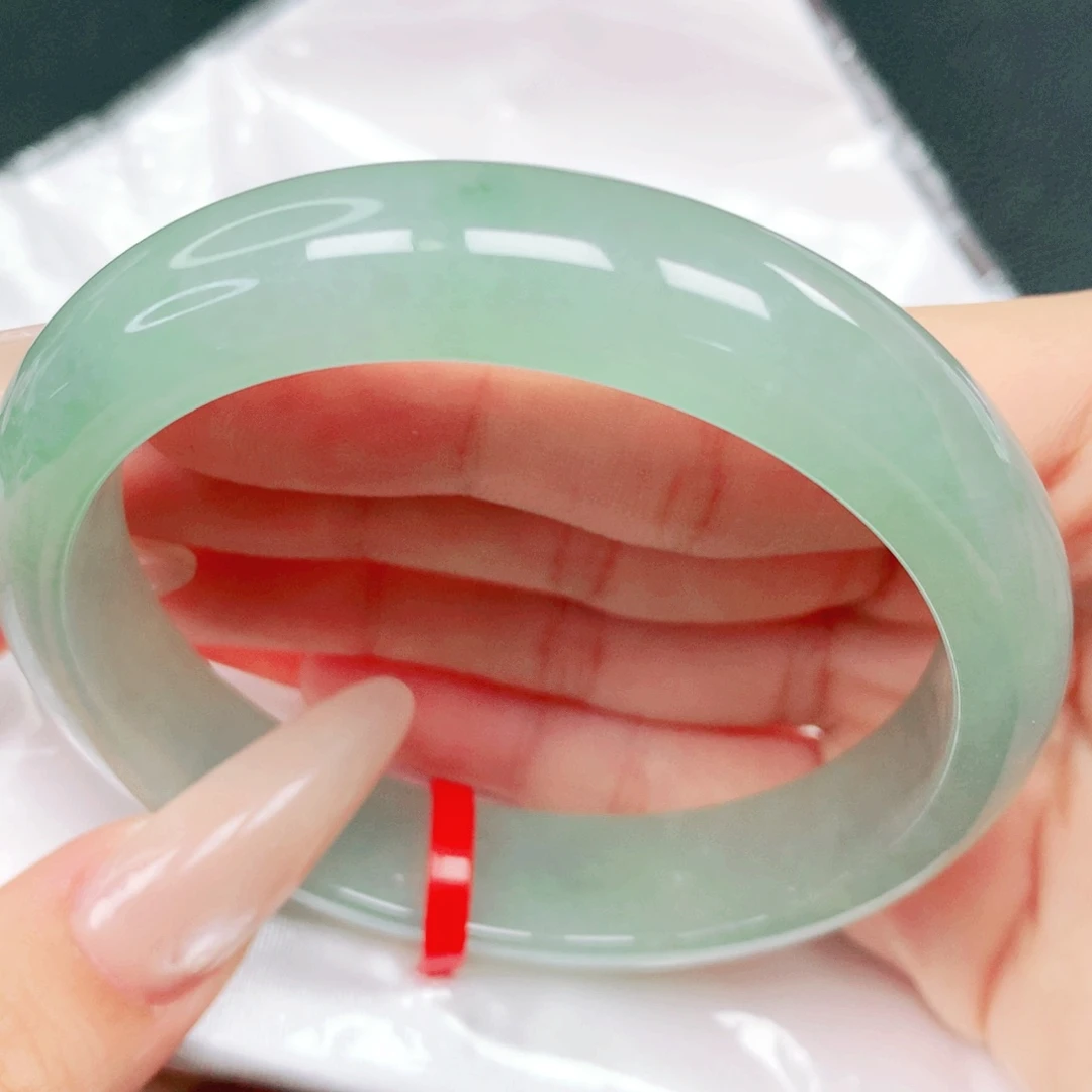 翡翠未镶嵌手镯59.60