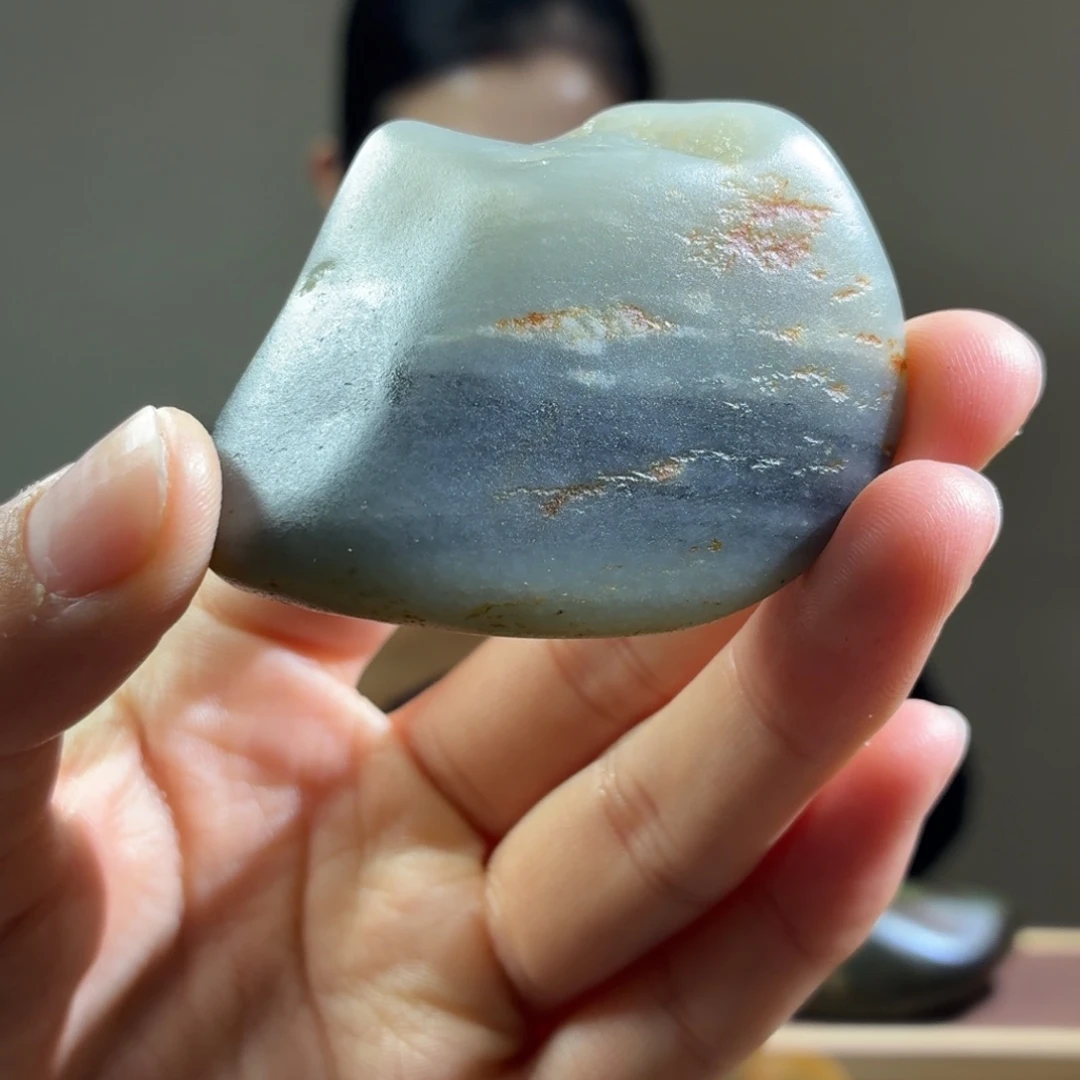 和田玉未镶嵌挂件80g