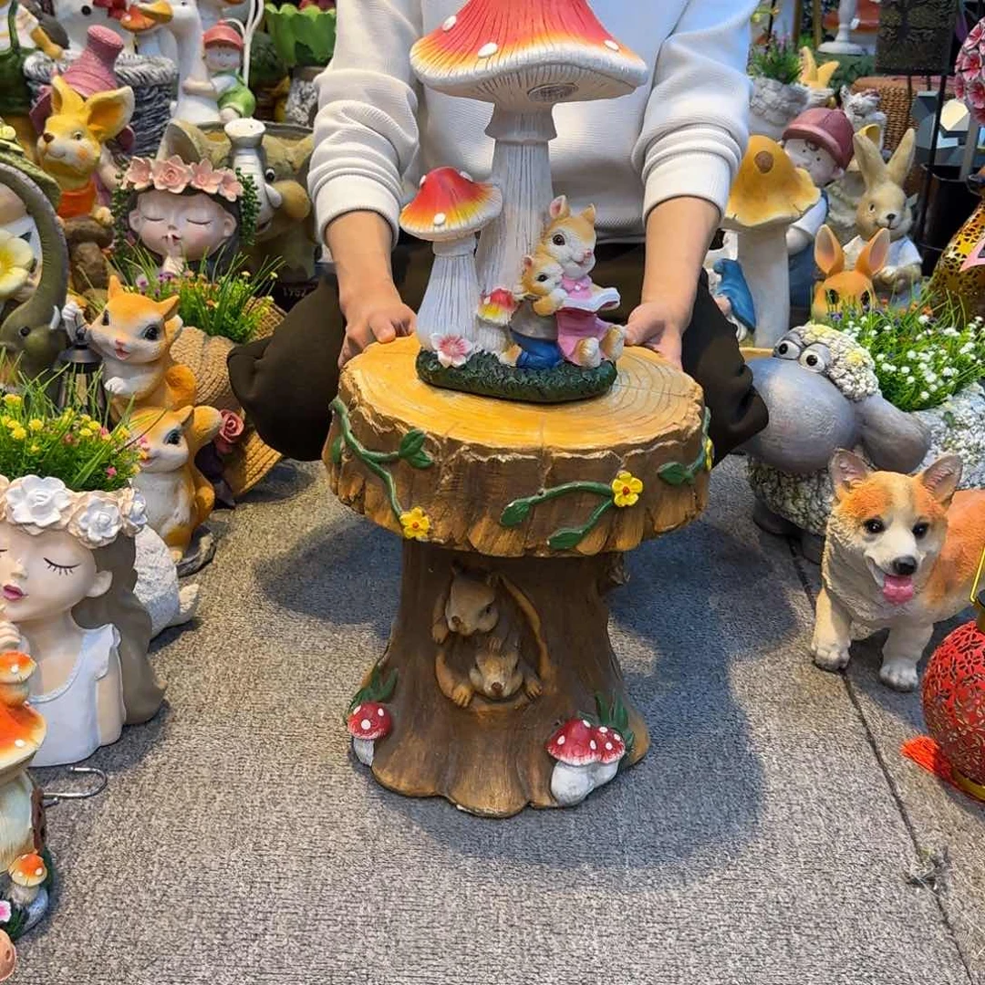 树脂庭院绿化设计风格&002&