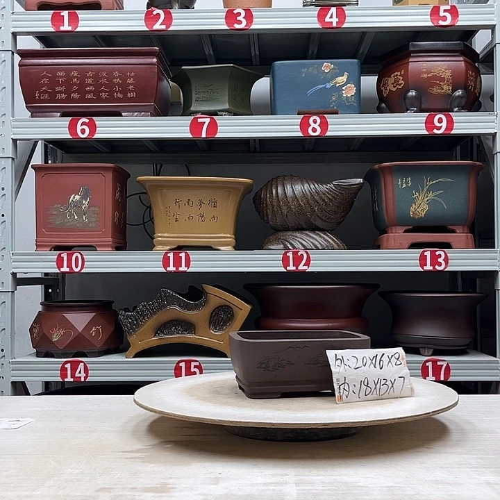 紫砂花盆紫砂花盆