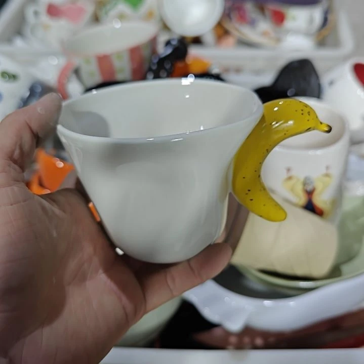 瓷片陶瓷杯碗盘微瑕介意慎拍