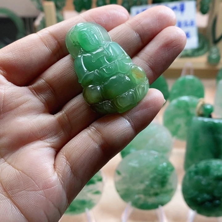 未镶嵌石英质玉珠宝奇石非洲翠