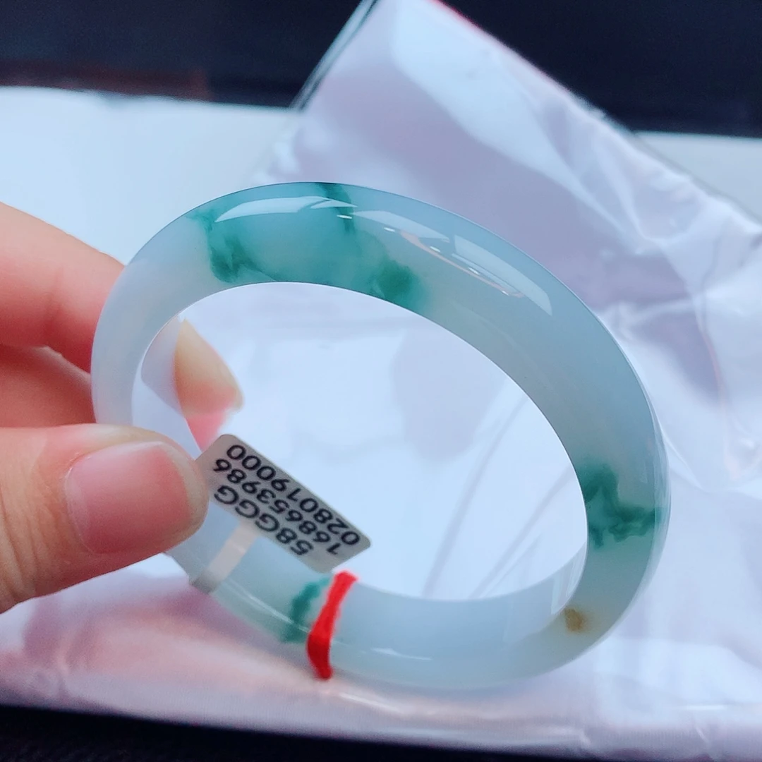 翡翠未镶嵌手镯天然缅甸翡翠A货手镯