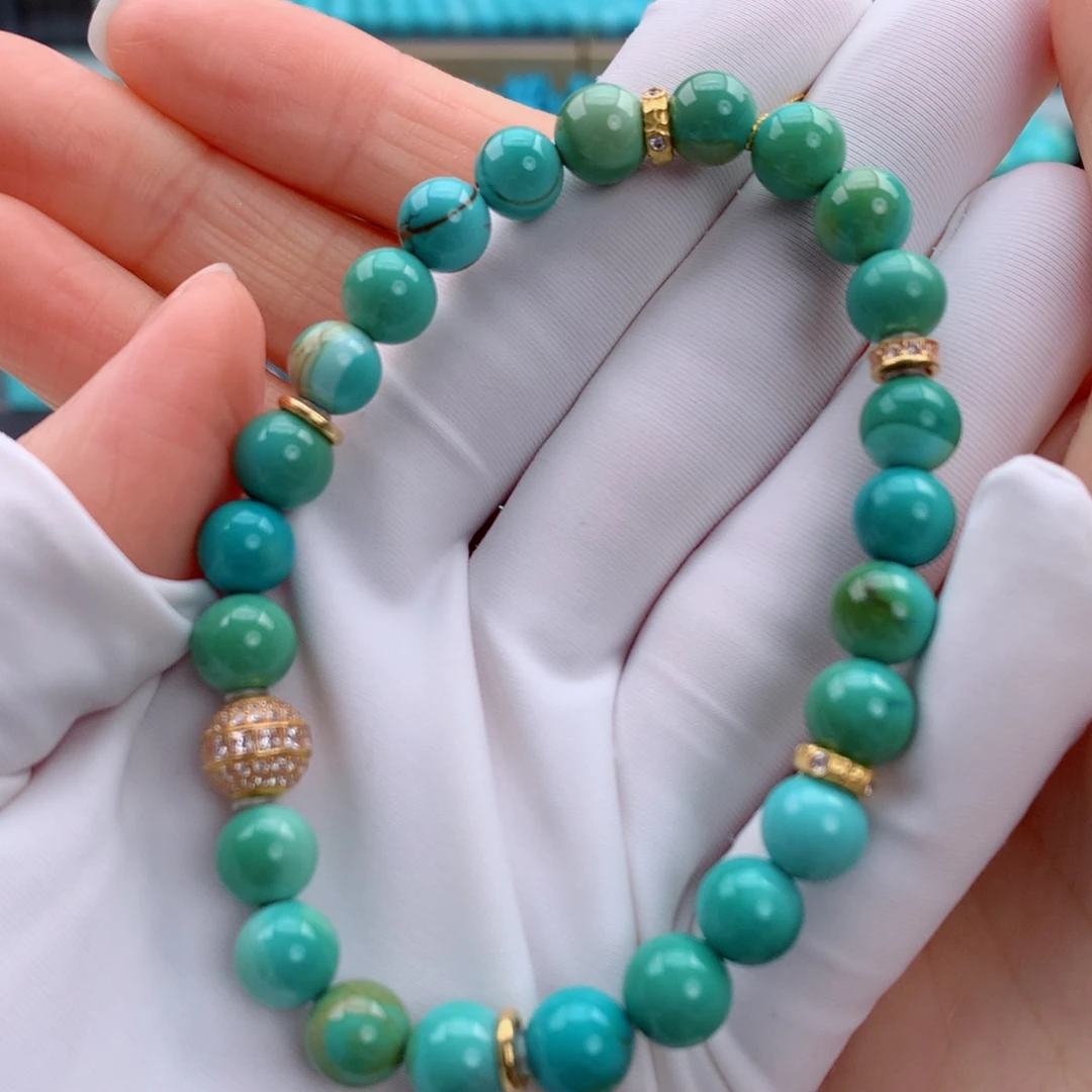 绿松石18K金镶嵌其他