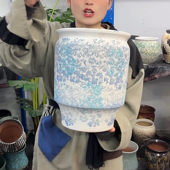 24×31 -粗陶花盆有孔-买买买