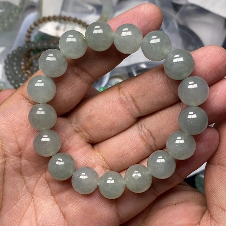 定制翡翠未镶嵌毛货需要抛光请慎拍