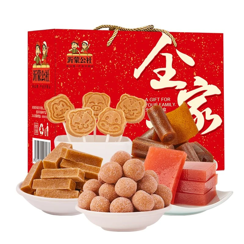 沂蒙公社全家福礼盒956g过节送礼自备当零食团圆必备非遗工艺