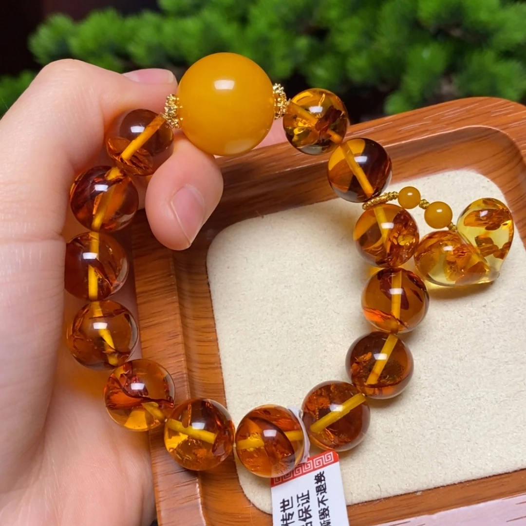 【闪购商品】手链蜜蜡未镶嵌手串