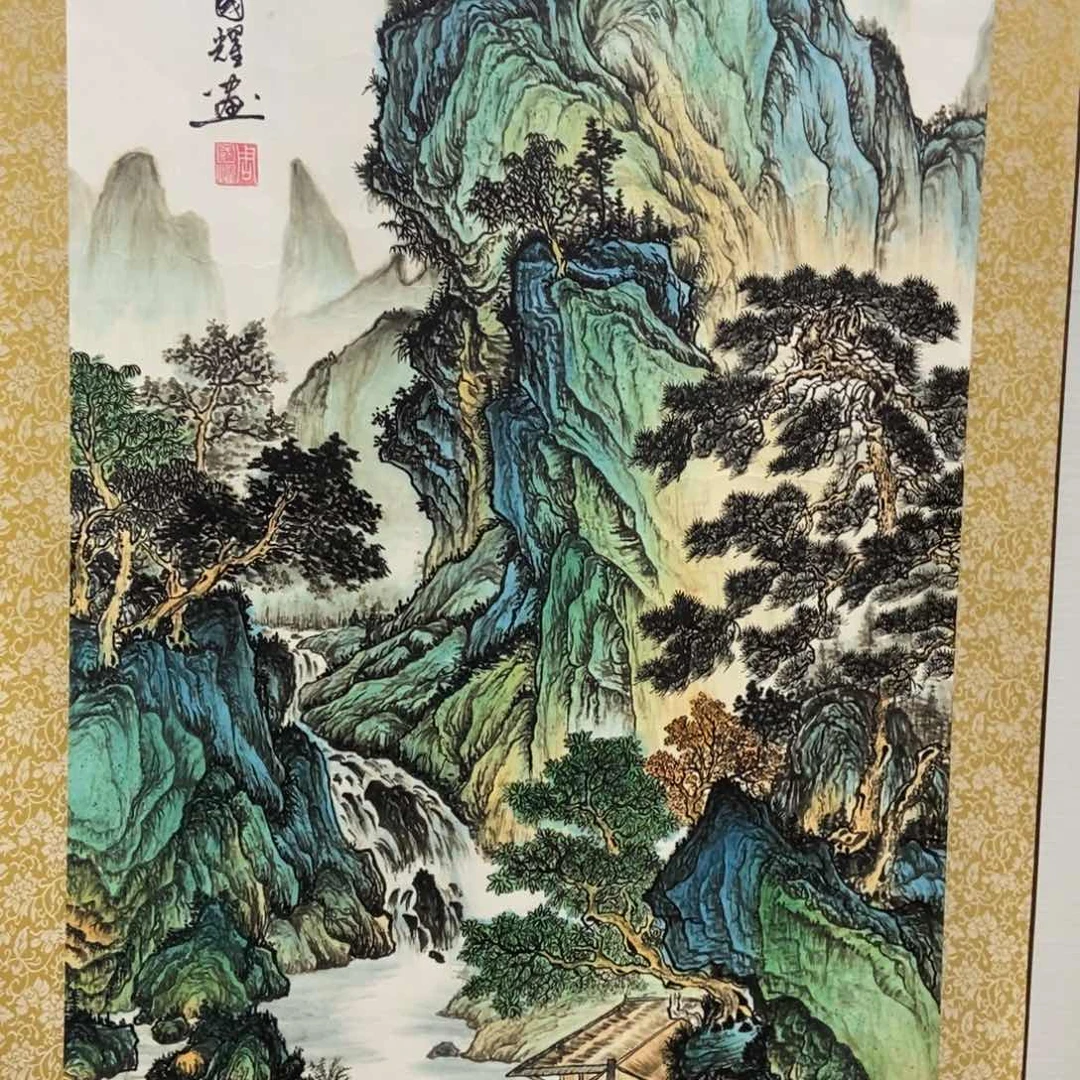 国画w老师手笔手绘作品