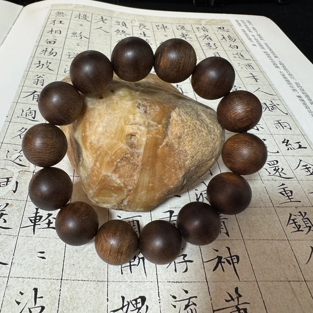 Z-459【加里曼丹土沉老料 】单圈16.6mm，32.44g