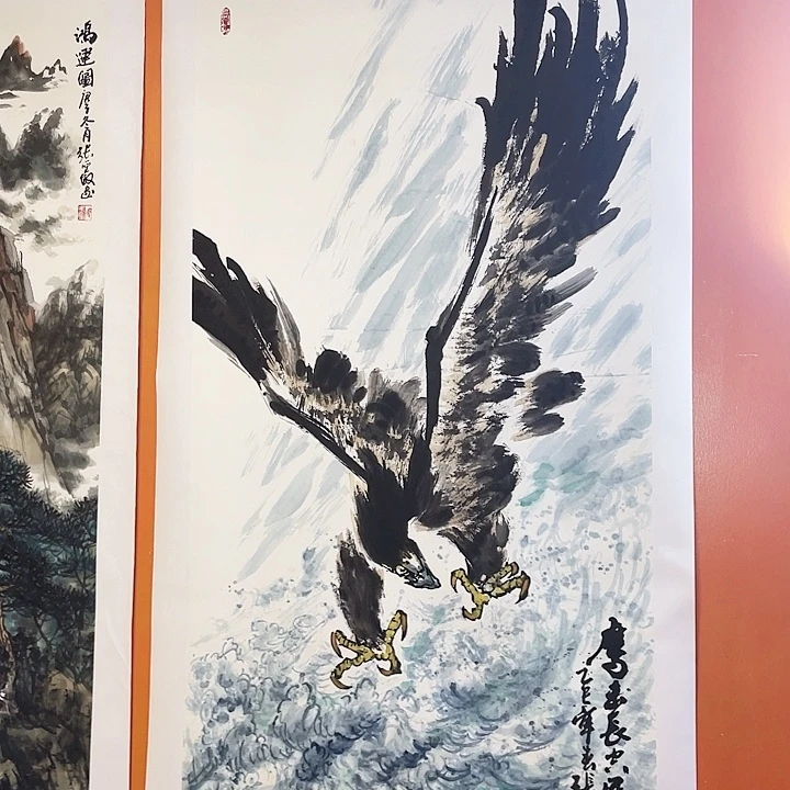 国画张圣敏先生纯手绘作品