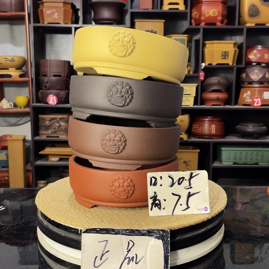 D-盆尚好紫砂花盆