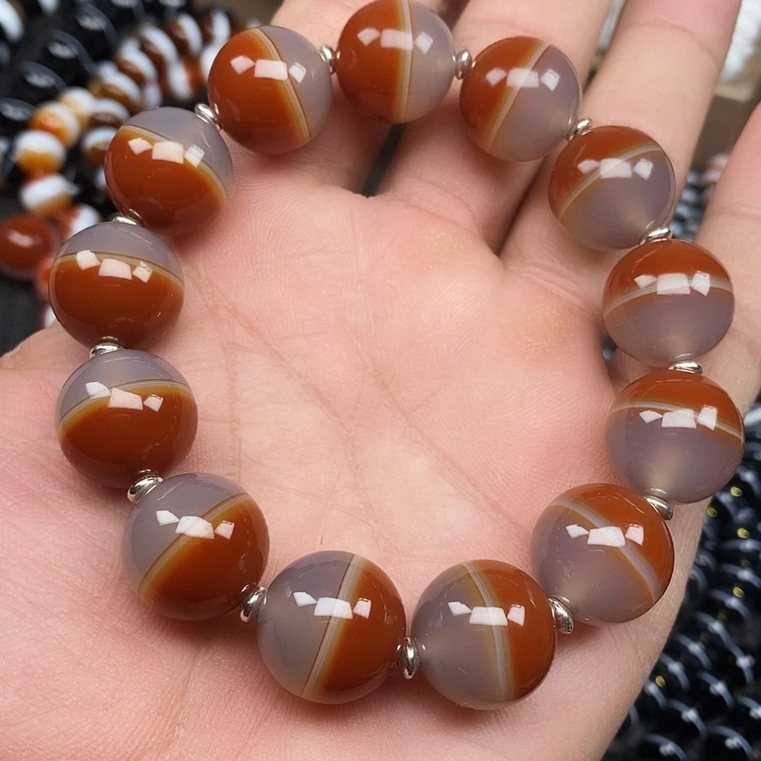 玛瑙/玉髓未镶嵌手链