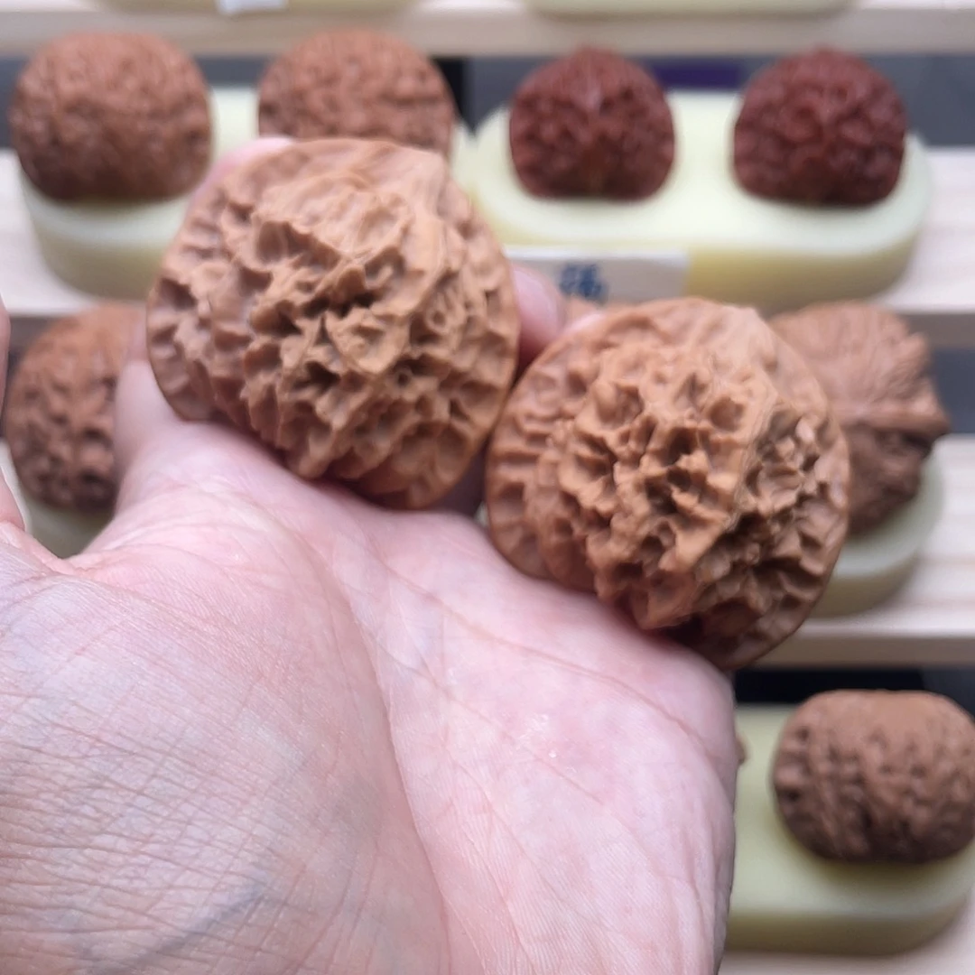 吊坠文玩核桃48全品帝王