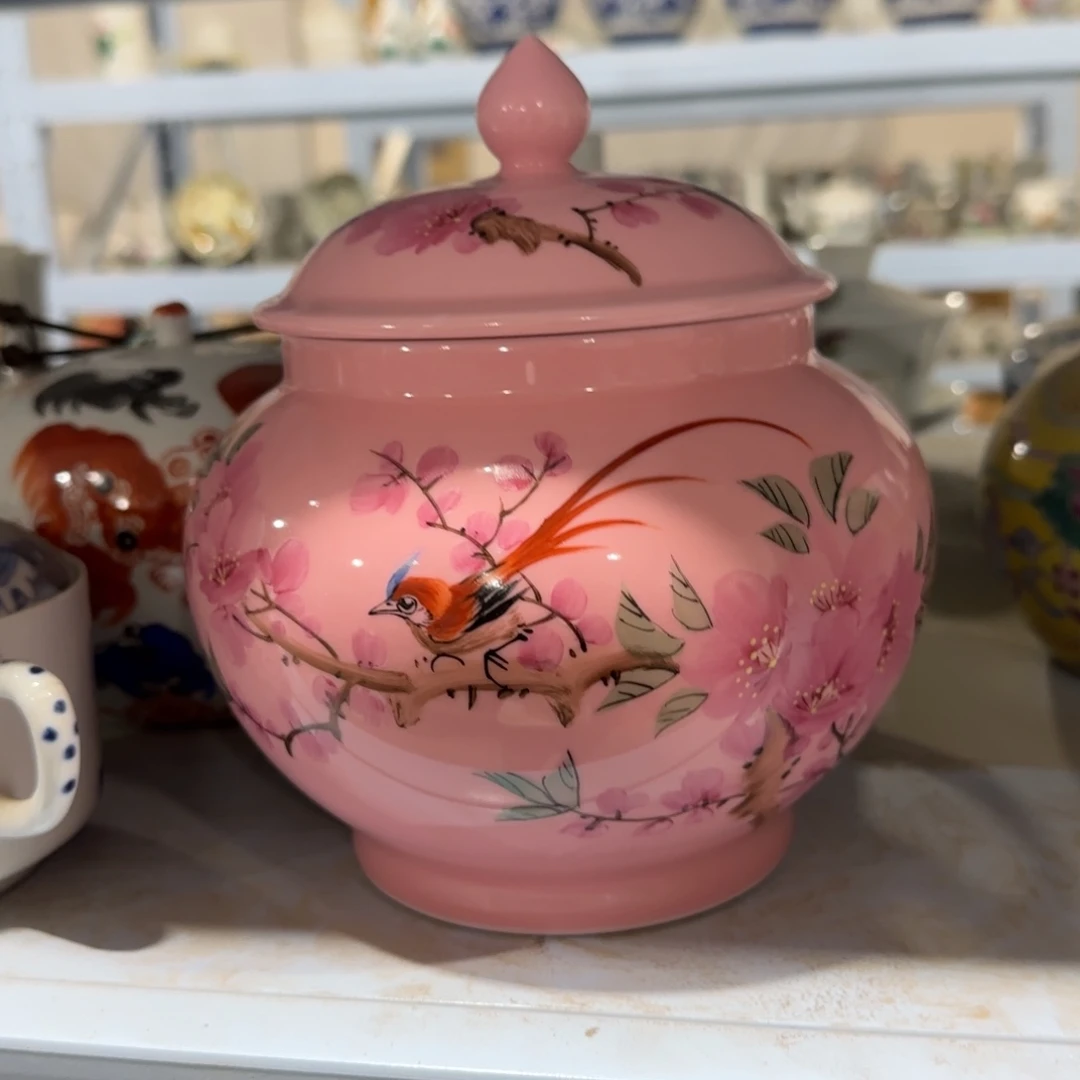 手绘瓷器，全部处理