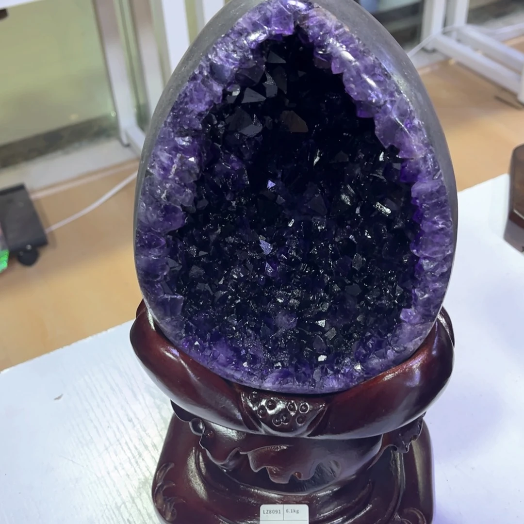 春***）紫晶大型摆件（非配饰）未镶嵌晶