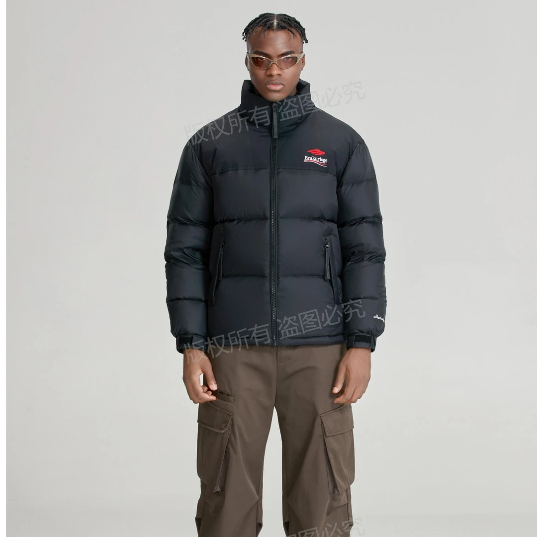 【美得很】巴家Brakurisge情侣时尚羽绒服4008
