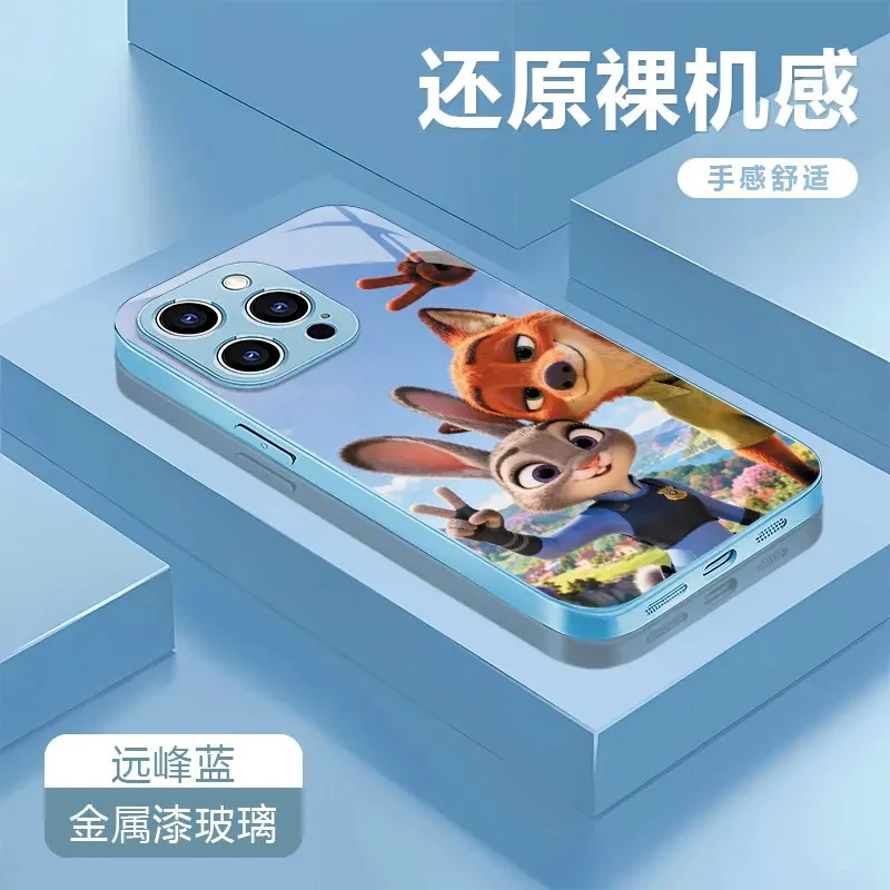 朱迪尼克适用苹果16/15华为P70/vivo/oppo金属漆玻璃防摔手机壳