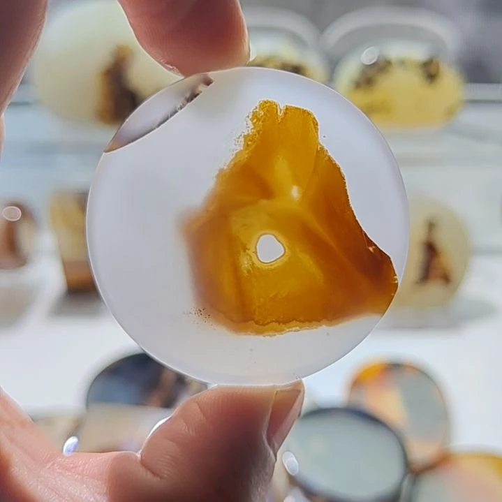 玛瑙/玉髓未镶嵌吊坠(不含链)61号