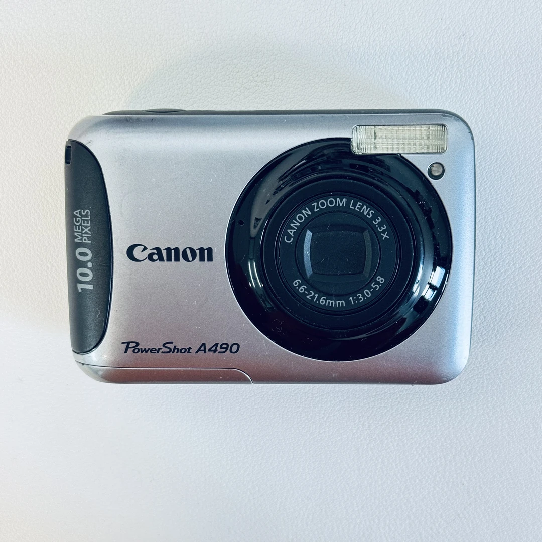9新 Canon/佳能 a490特价1000w像素出片清透显白五号电池自备