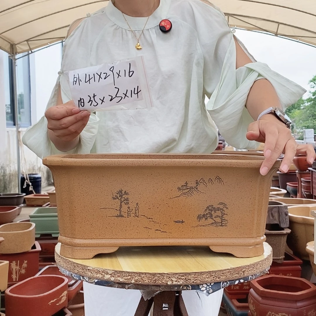 紫砂花盆紫砂花盆