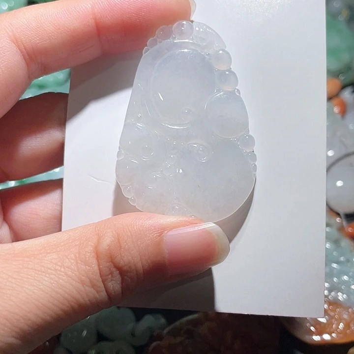 颈饰未镶嵌翡翠天