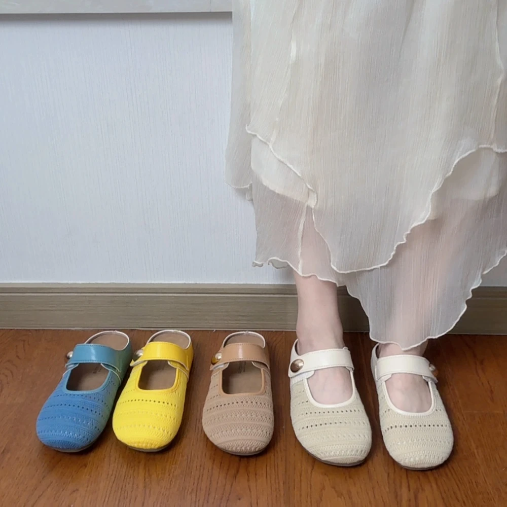 5cm勃肯半托日常包头编织拖平底鞋网红ol春季软底时尚